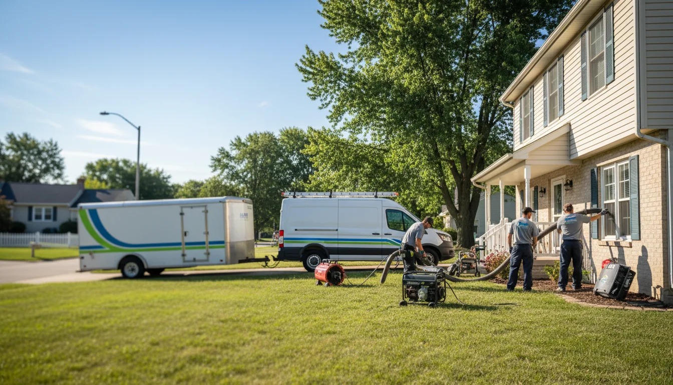 Flooded Basement Restoration And Cleanup With Repair in Ashton, IL near me